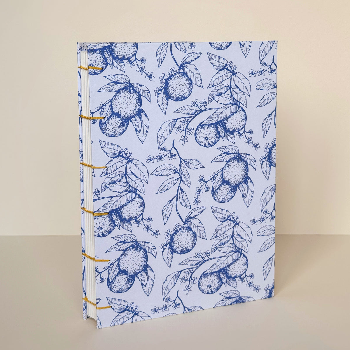 Citrus Blossom | Handmade A5 Watercolour Sketchbook