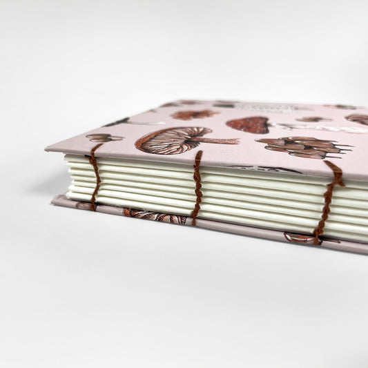 A5 Watercolour Sketchbook - Fungi Design