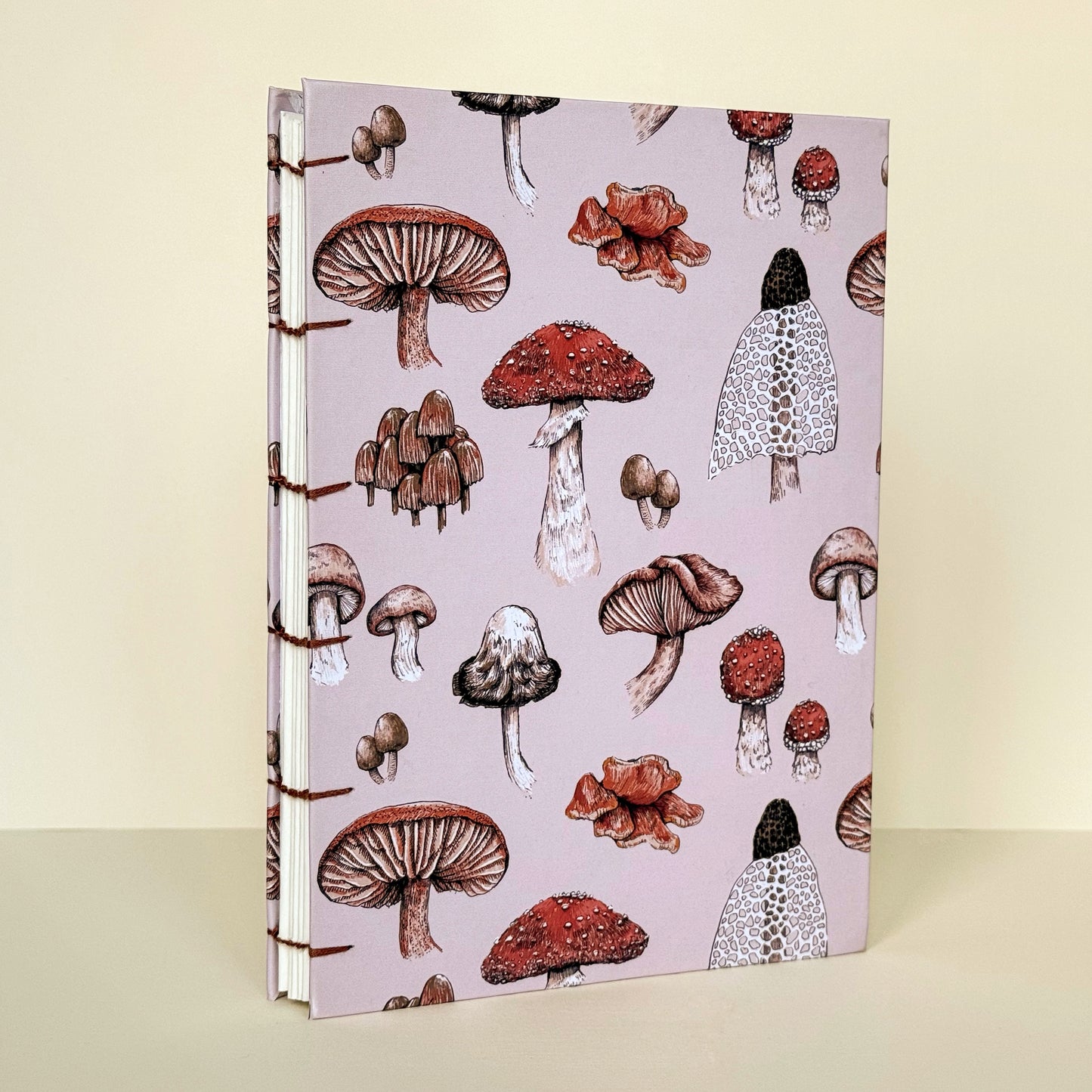 Woodland Fungi | Handmade A5 Watercolour Sketchbook