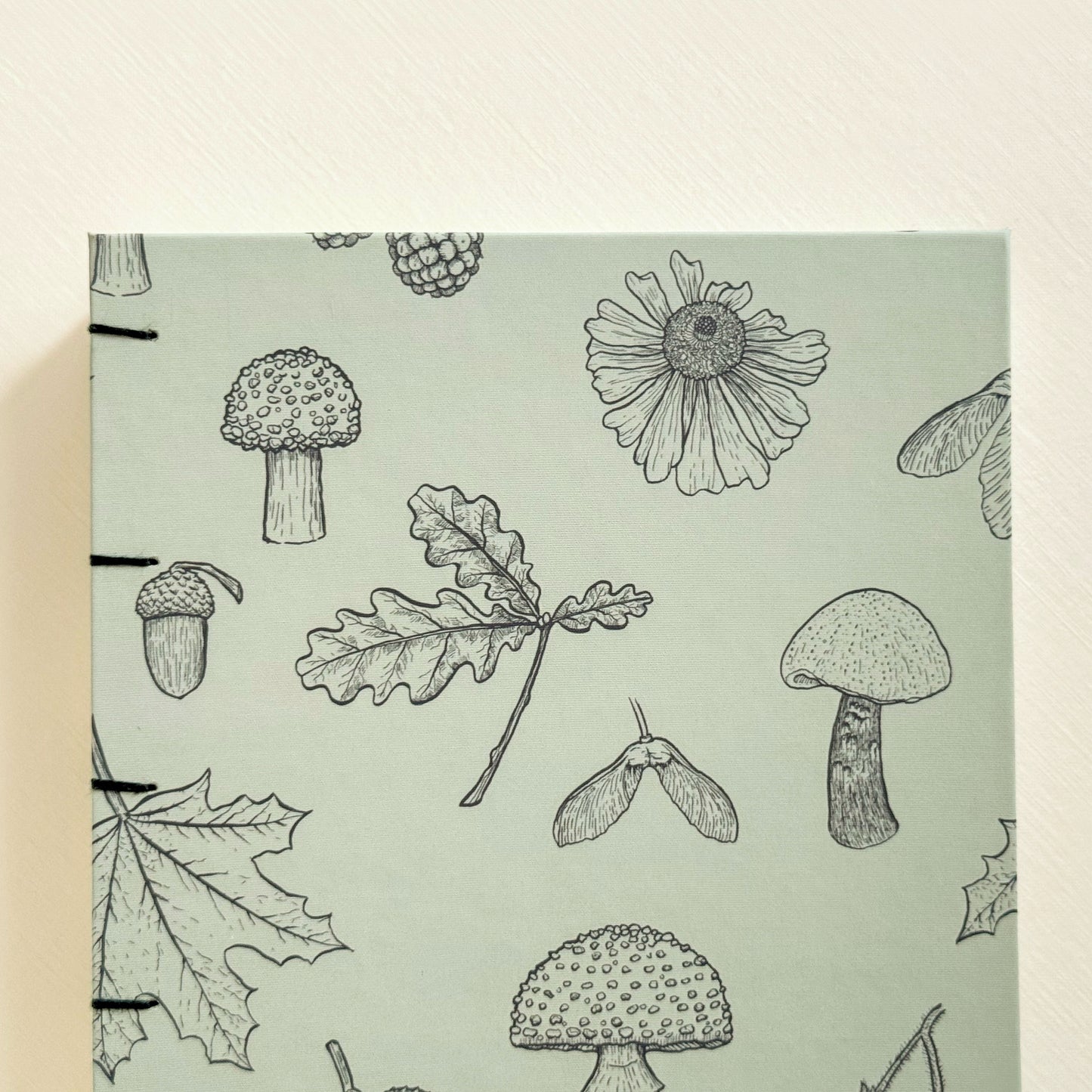 Woodland Forage | Handmade A5 Watercolour Sketchbook