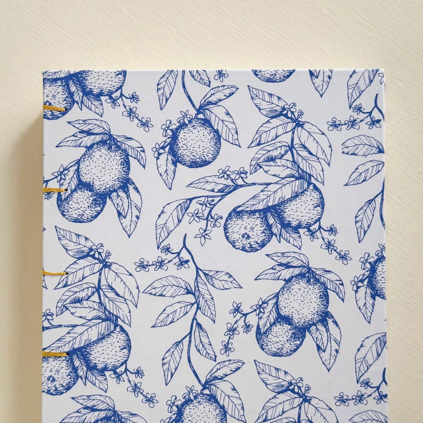 Citrus Blossom | Handmade A5 Watercolour Sketchbook