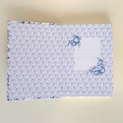 Citrus Blossom | Handmade A5 Watercolour Sketchbook