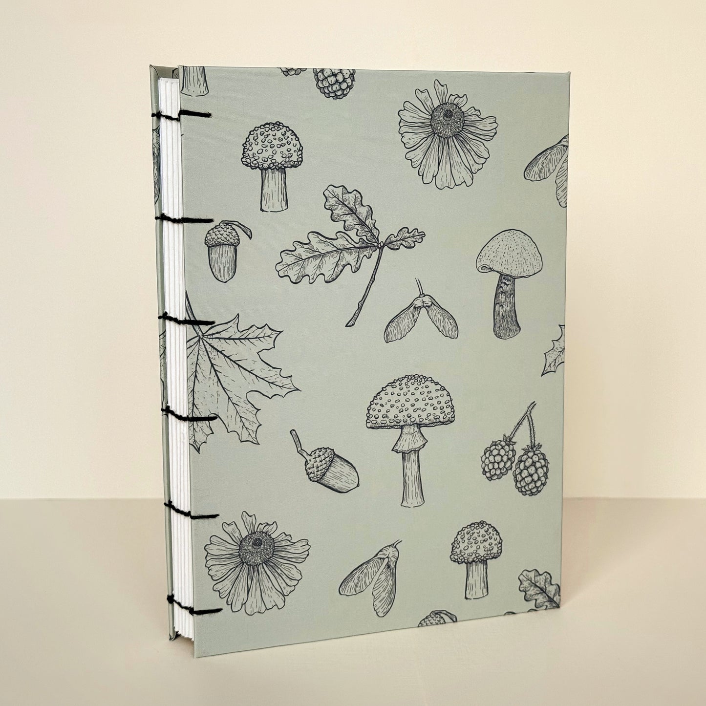 Woodland Forage | Handmade A5 Watercolour Sketchbook