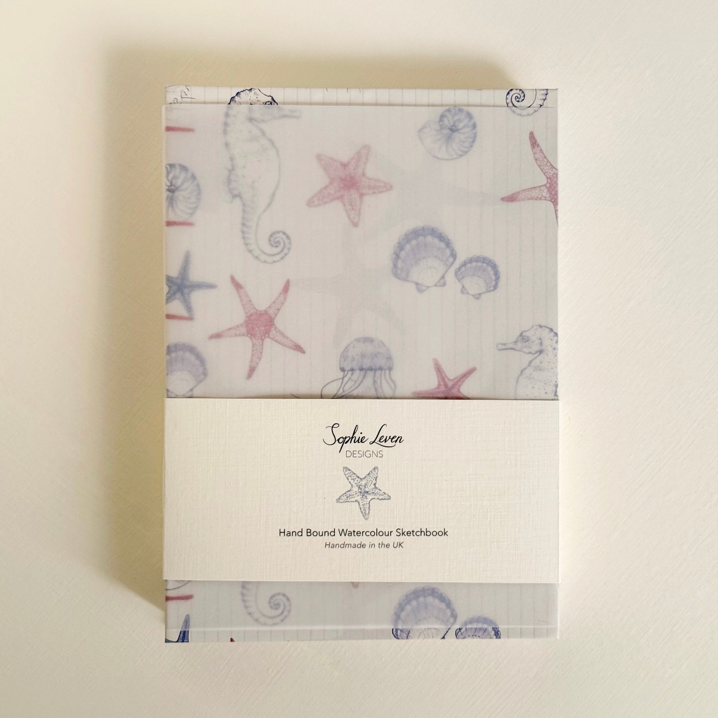 Coastal Collection | Handmade A5 Watercolour Sketchbook