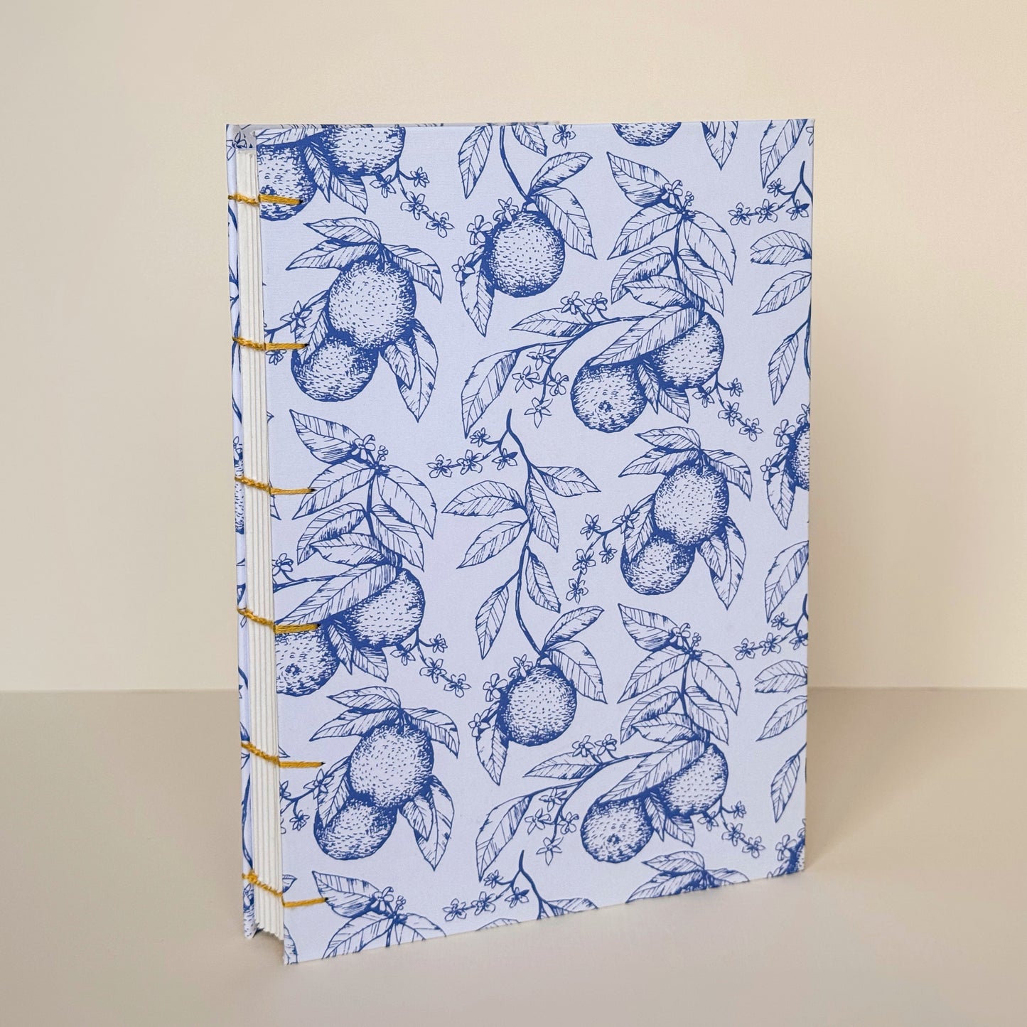 Citrus Blossom | Handmade A5 Watercolour Sketchbook