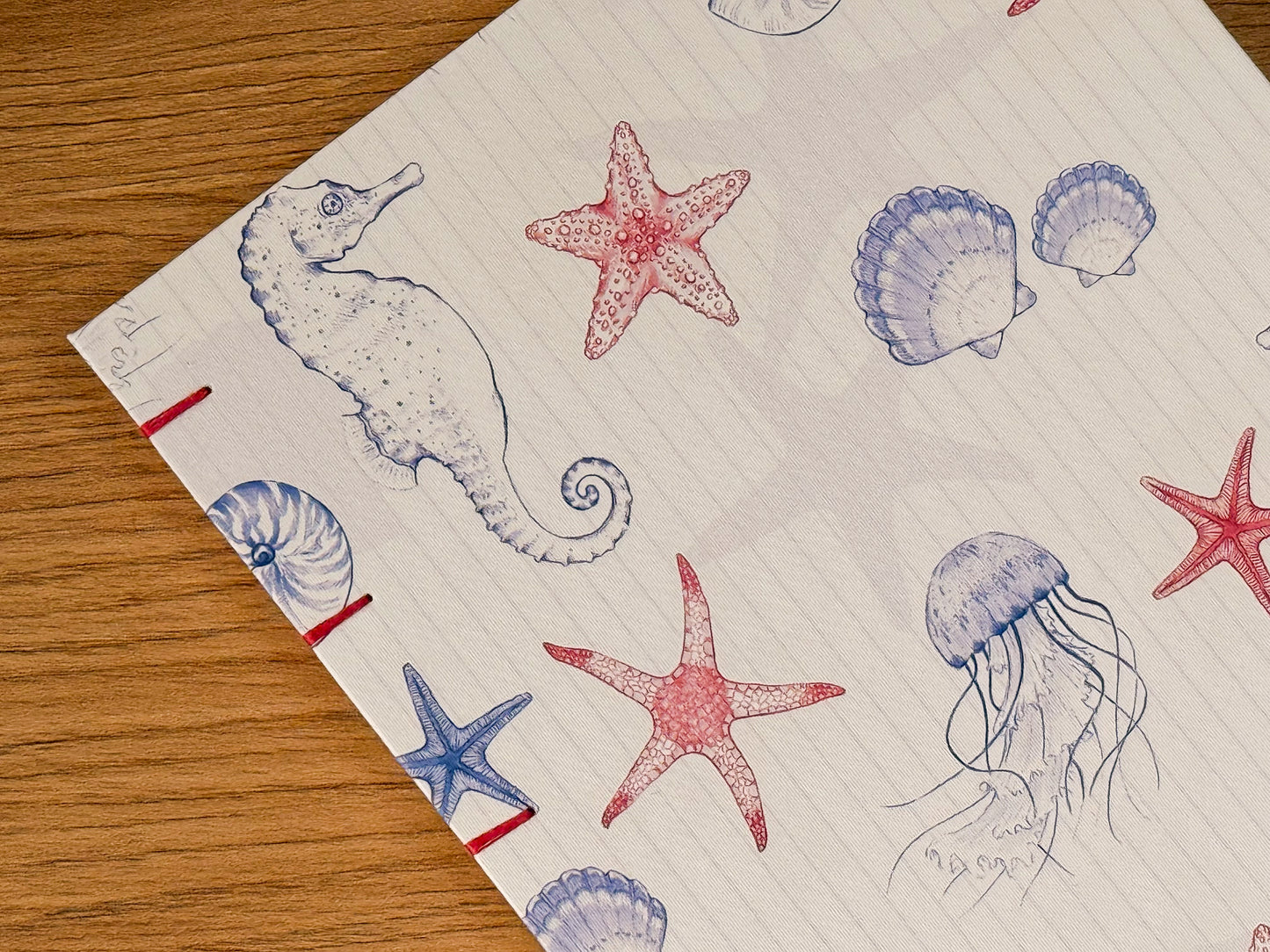 A5 Watercolour Sketchbook - Sealife Design