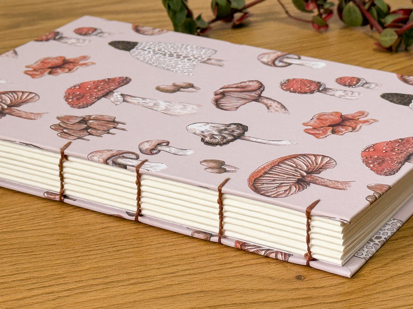 A5 Watercolour Sketchbook - Fungi Design