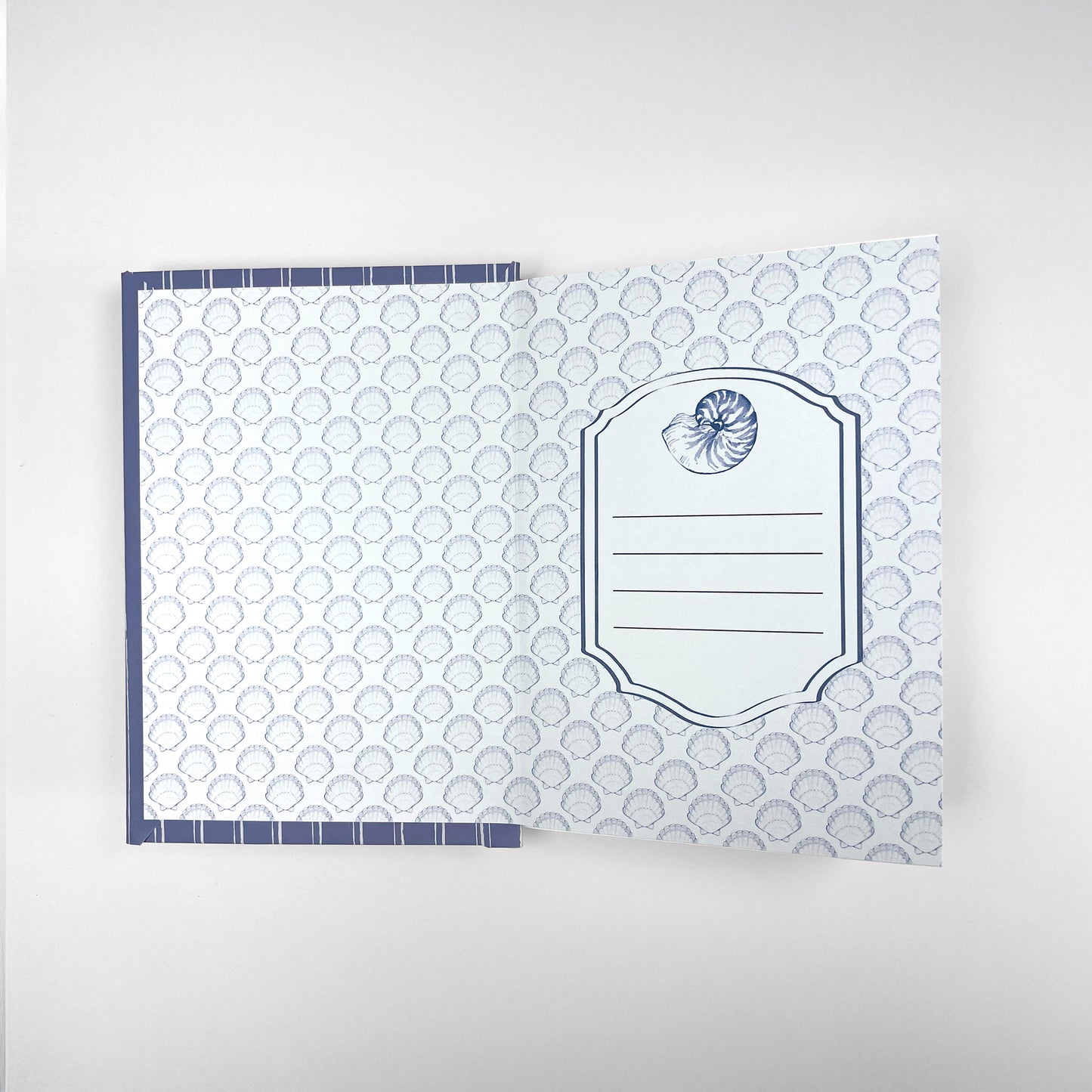 A6 Watercolour Sketchbook - Stripy Seahorse Design