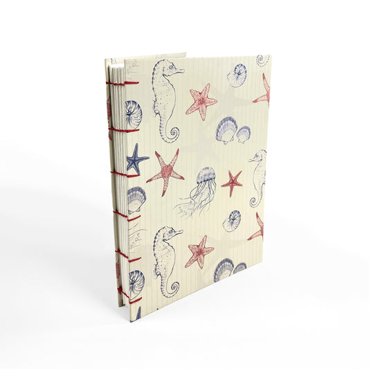 A5 Watercolour Sketchbook - Sealife Design